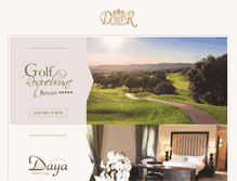 Tablet Screenshot of delli-resort.com